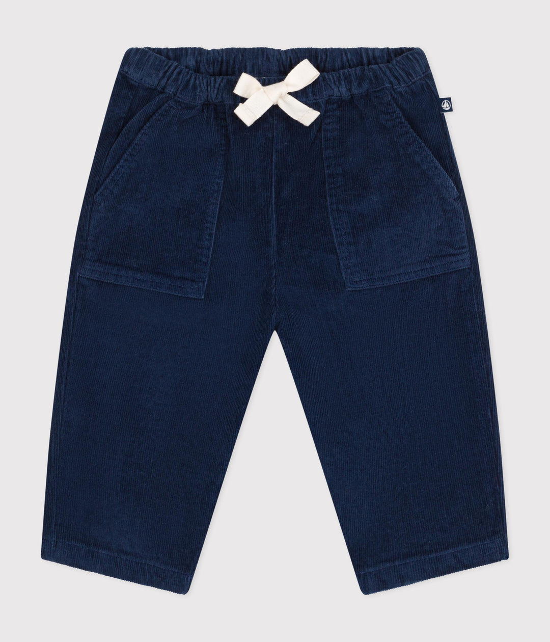Pantaloni in velluto blu A0B15 04 PETIT BATEAU 