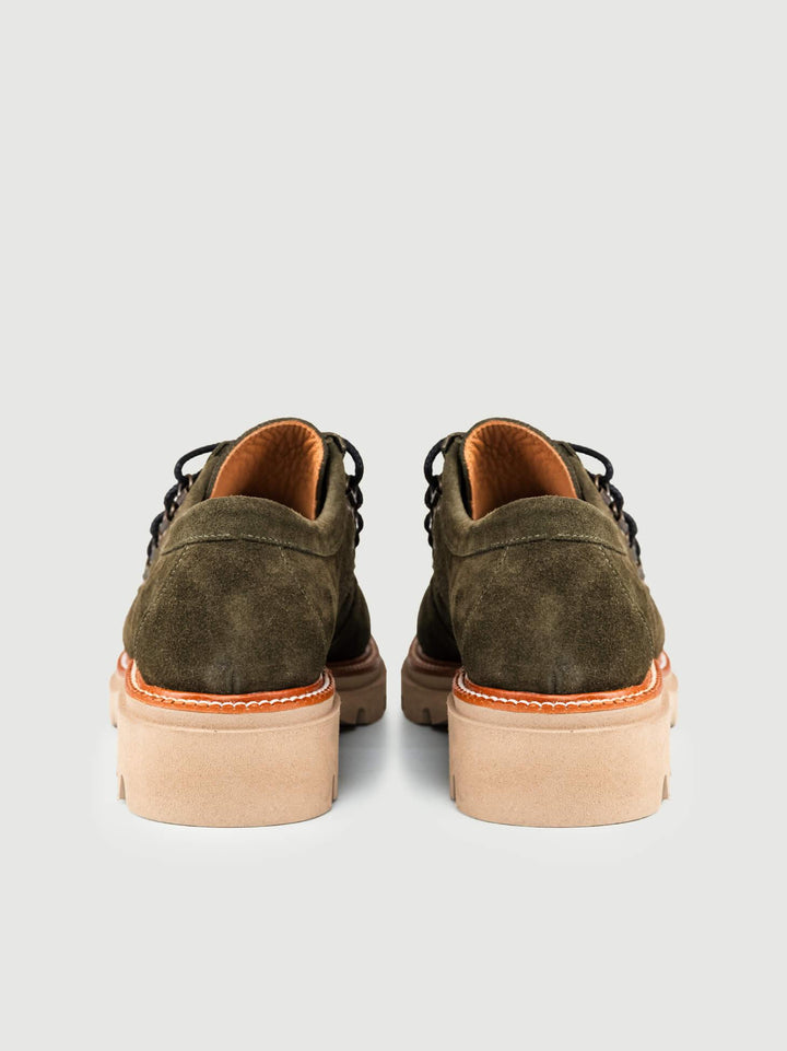 ALLACCIATA IN CAMOSCIO TREKKING KAKI 56241 KAKI WAVE 