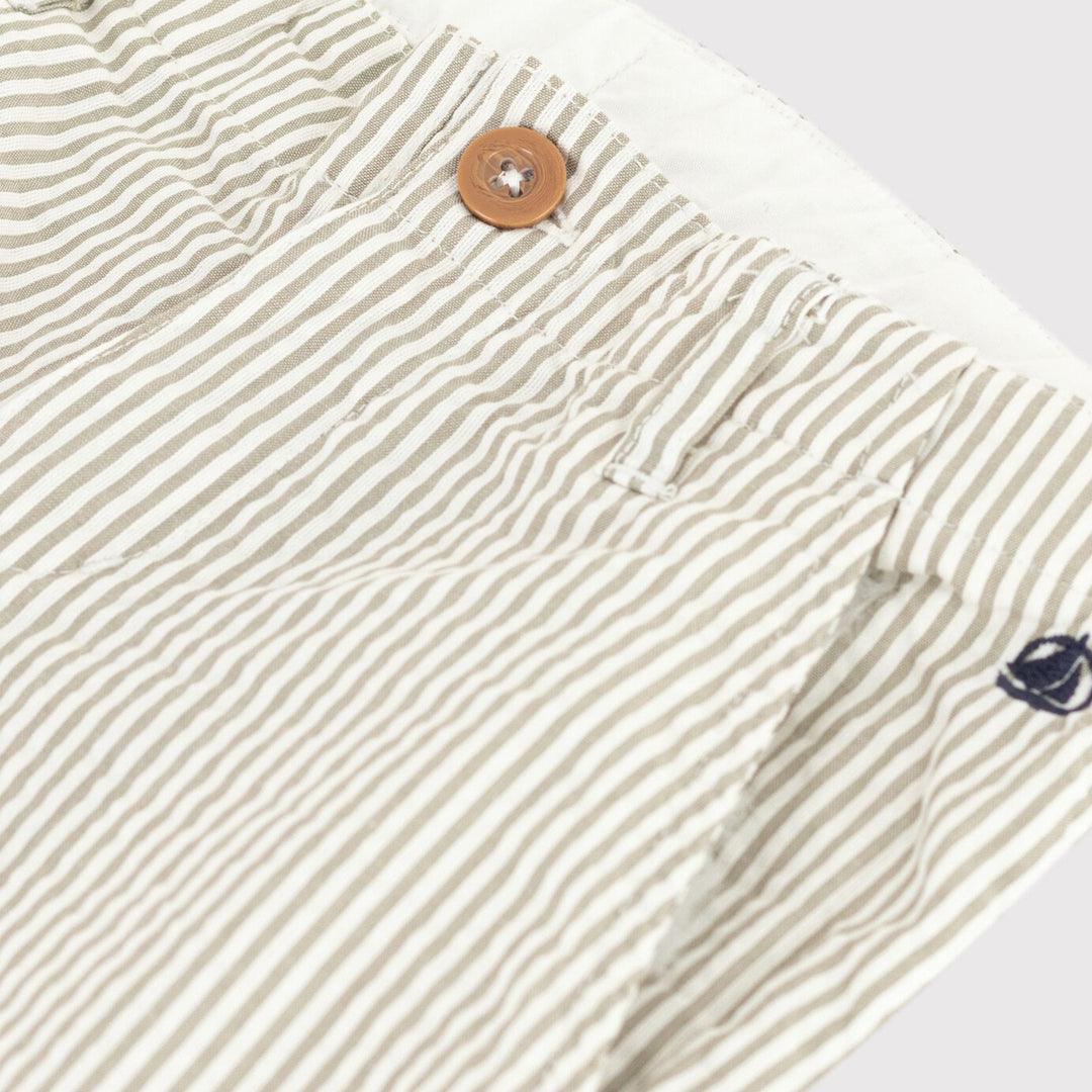 BERMUDA IN SEERSUCKER BAMBINO A06Q2 01 PETIT BATEAU 