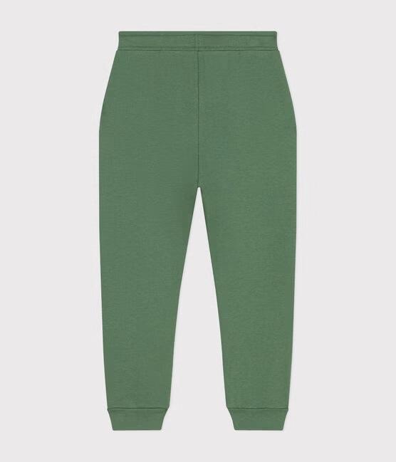 Pantaloni joggers verde A0BJS 02 PETIT BATEAU 