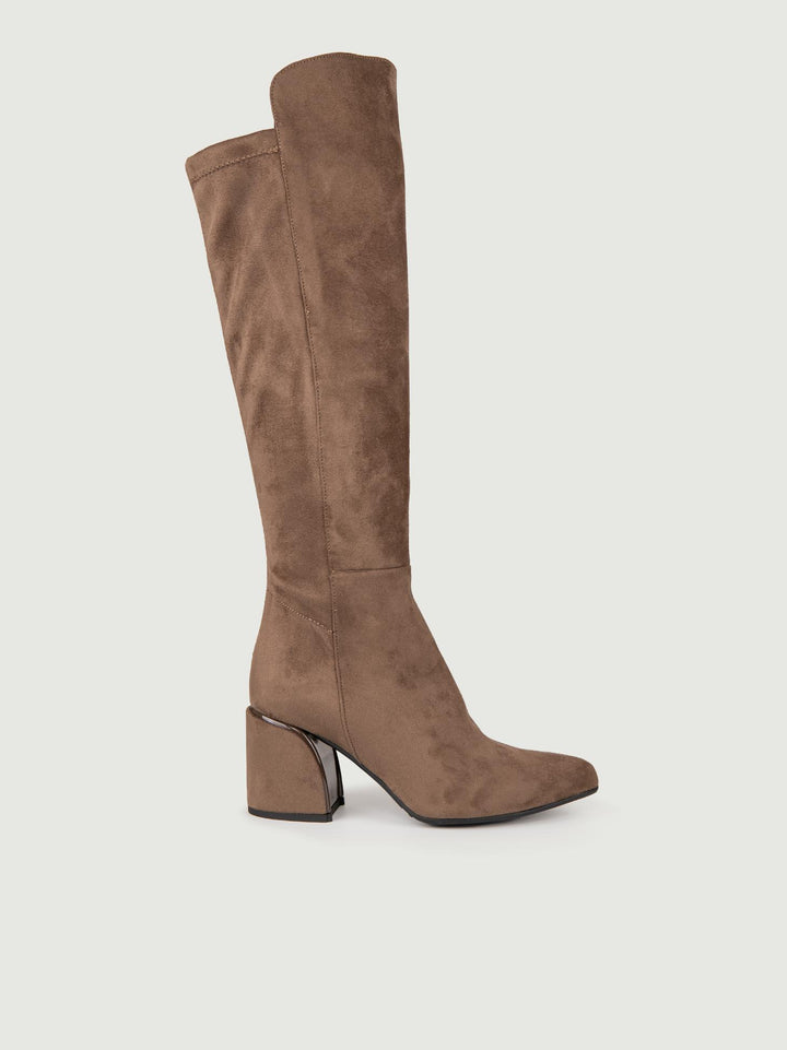 STIVALE SCAMOSCIATO TORTORA 1037 TAUPE ANDREA MORANDO 