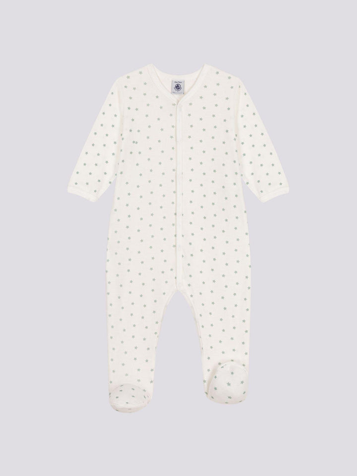 PIGIAMA BEBÈ CON STELLINE IN COTONE A09H9 01 PETIT BATEAU 