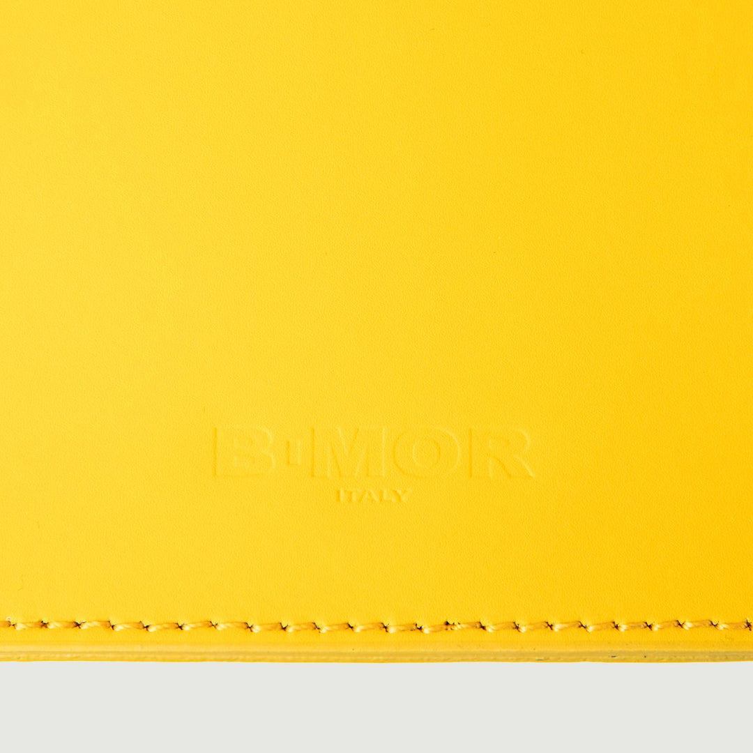 BORSA IN PELLE GIALLA BABY BABY GIALLO BIMOR 