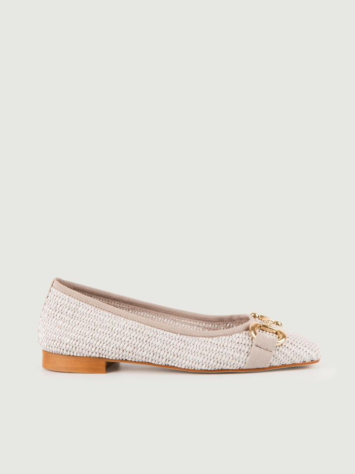 BALLERINA IN RAFIA BIANCHE 4875 PIETRA ANDREA MORANDO 