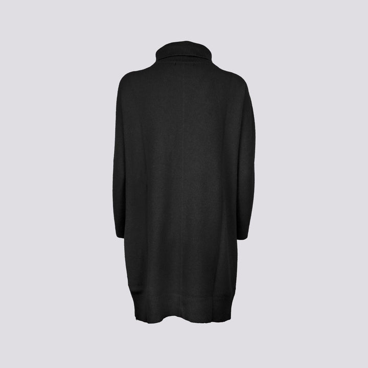 MAGLIA ABITO CON COLLO ALTO NERA 0370/225 010 BIMOR 