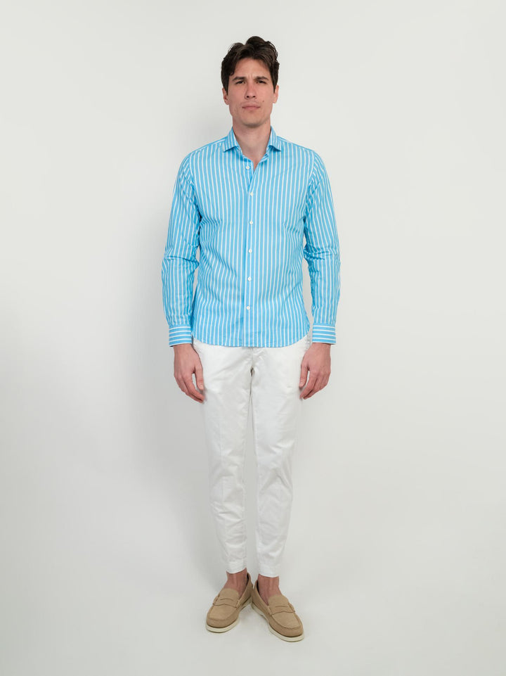 PANTALONE IN COTONE BIANCO