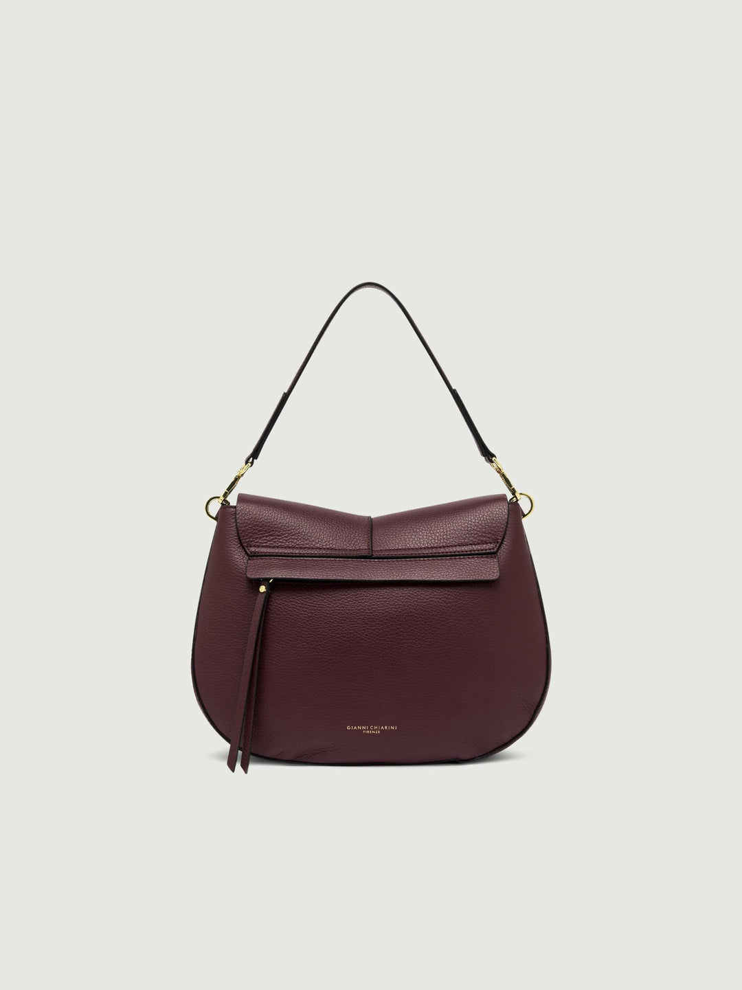 BORSA HELENA ROUND GRANDE BORDEAUX BS 6037/COMM GRN-NAOP 1405014050 GIANNI CHIARINI 