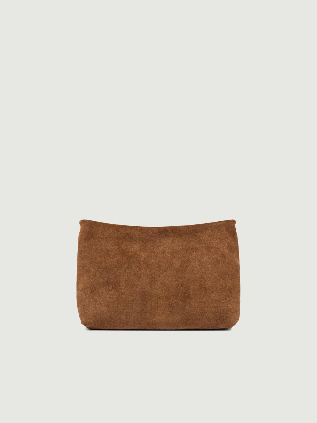 Pochette Brenda in pelle scamosciata cognac 8265 CM-PL 099 GIANNI CHIARINI 