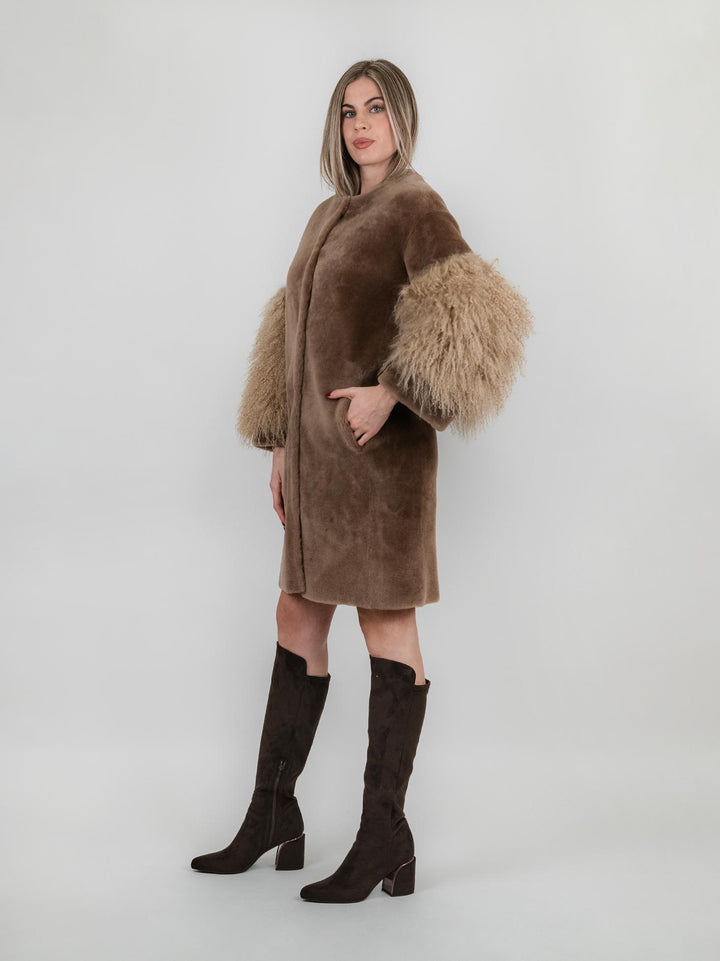 Montone color cammello 43039000 CAMMELLO ANDREA MORANDO 