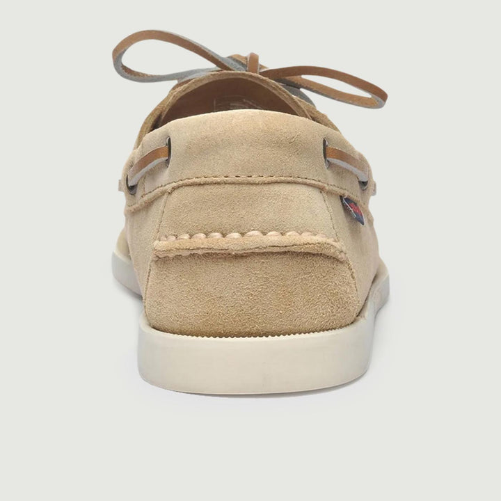 Mocassino da barca Portland Scamosciato Beige