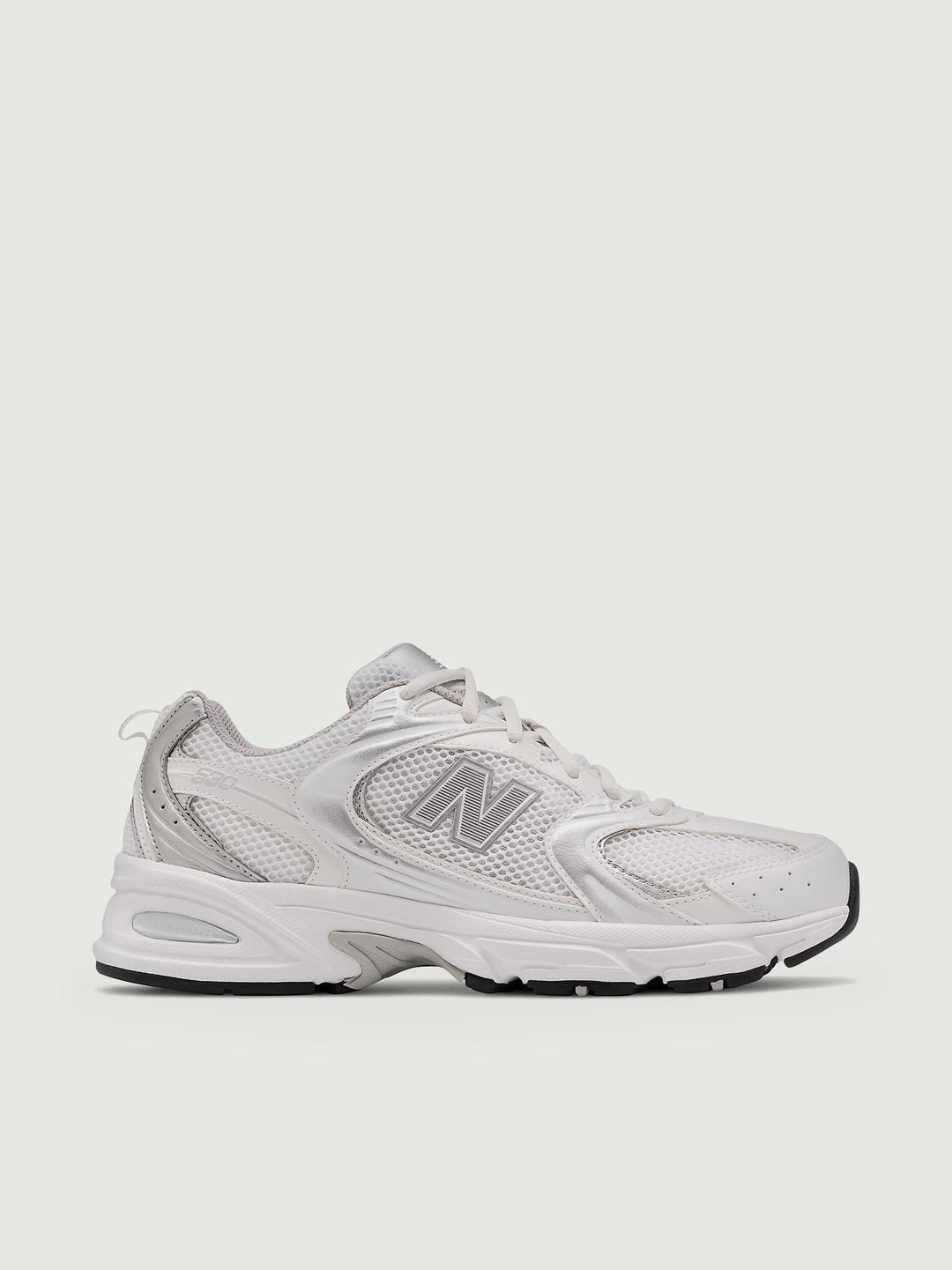 SNEAKERS NEW BALANCE 530 White & Silver Metallic MR530EMA D NEW BALANCE 