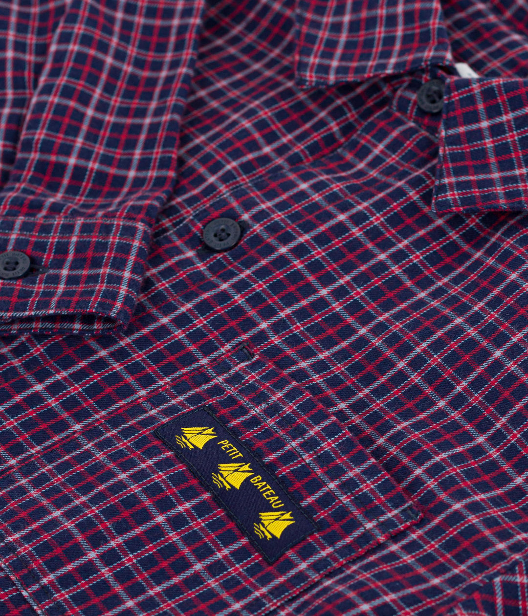 Camicia in flanella a quadri bambino A0EGF 02 PETIT BATEAU 