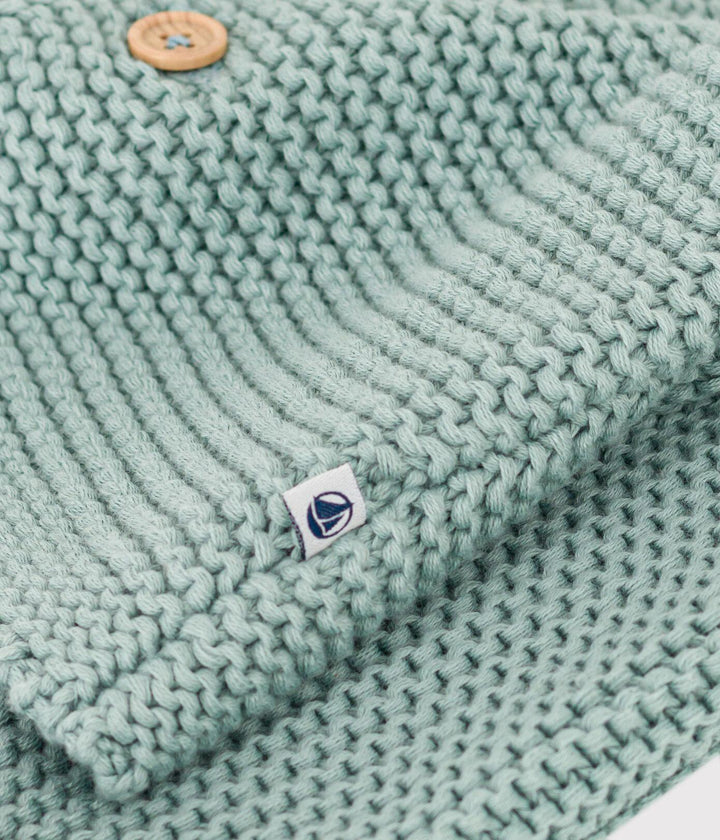 CARDIGAN BEBÈ IN TRICOT A PUNTO LEGACCIO A08BQ 04 PETIT BATEAU 