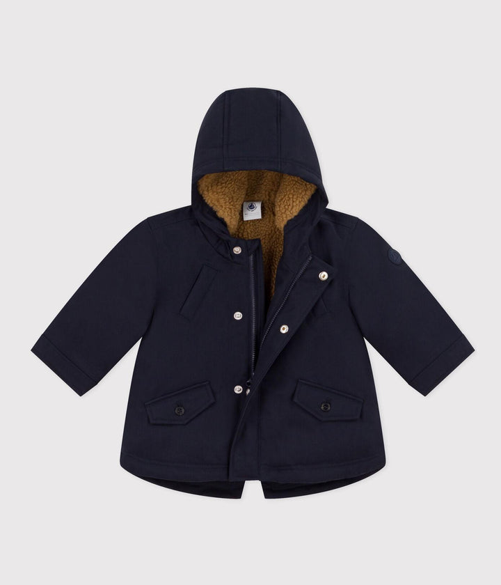 PARKA FODERATO IN SHERPA A08FQ 04 PETIT BATEAU 