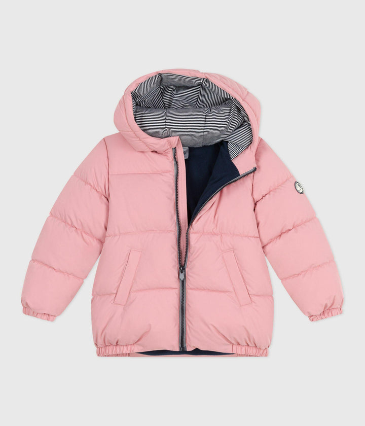 PIUMINO TINTA UNITA ROSA A0DSM 03 PETIT BATEAU 
