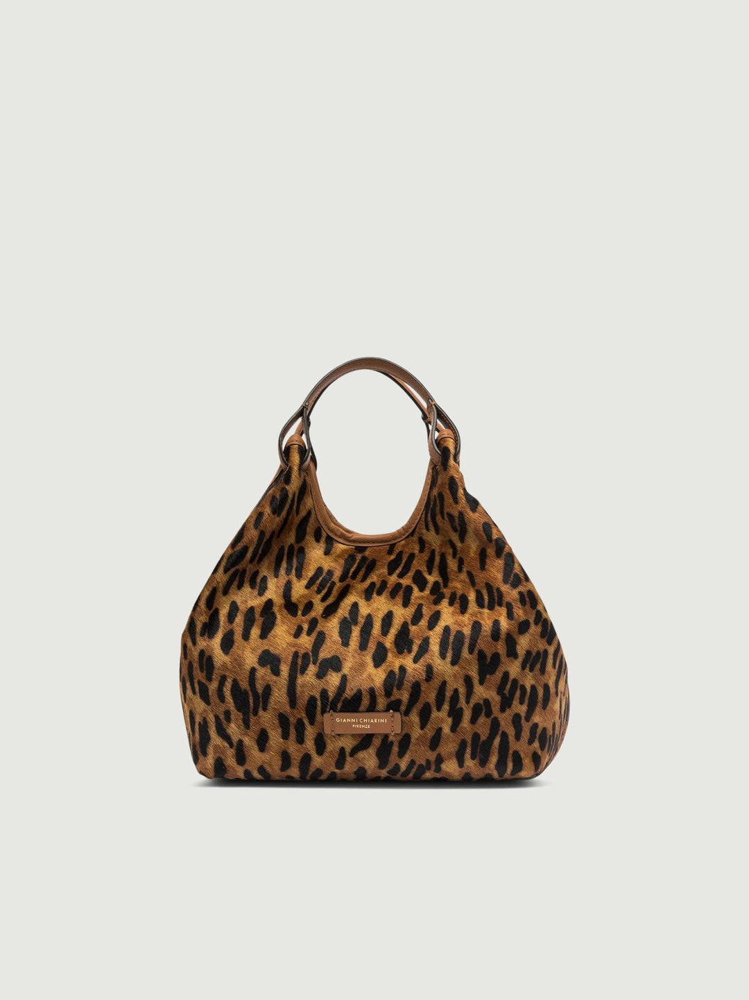 BORSA DUA SMALL IN CAVALLINO LEOPARDO BS 11109 CAV-PL 118651 GIANNI CHIARINI 