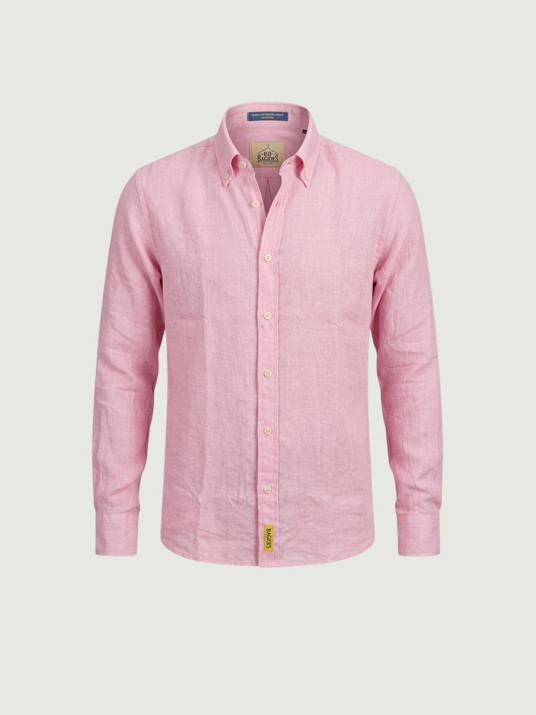 Camicia Bradford in lino rosa BRAD/TC162 P02 BAGGIES 