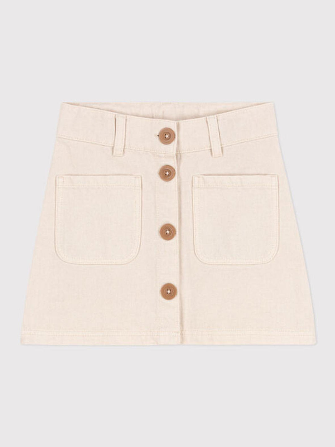 Gonna in denim Bambina A078Y 01 PETIT BATEAU 