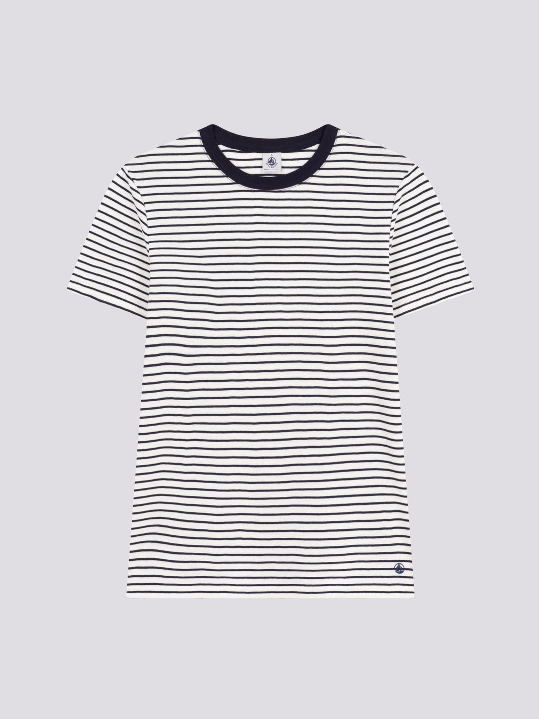 T-SHIRT L'ICONIQUE IN COTONE A RIGHE DONNA A0A16 04 PETIT BATEAU 