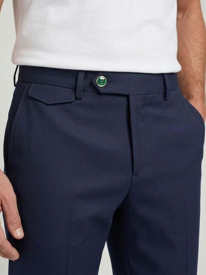 Pantalone chino con taschino navy P-MARK 89 ANDREA MORANDO 