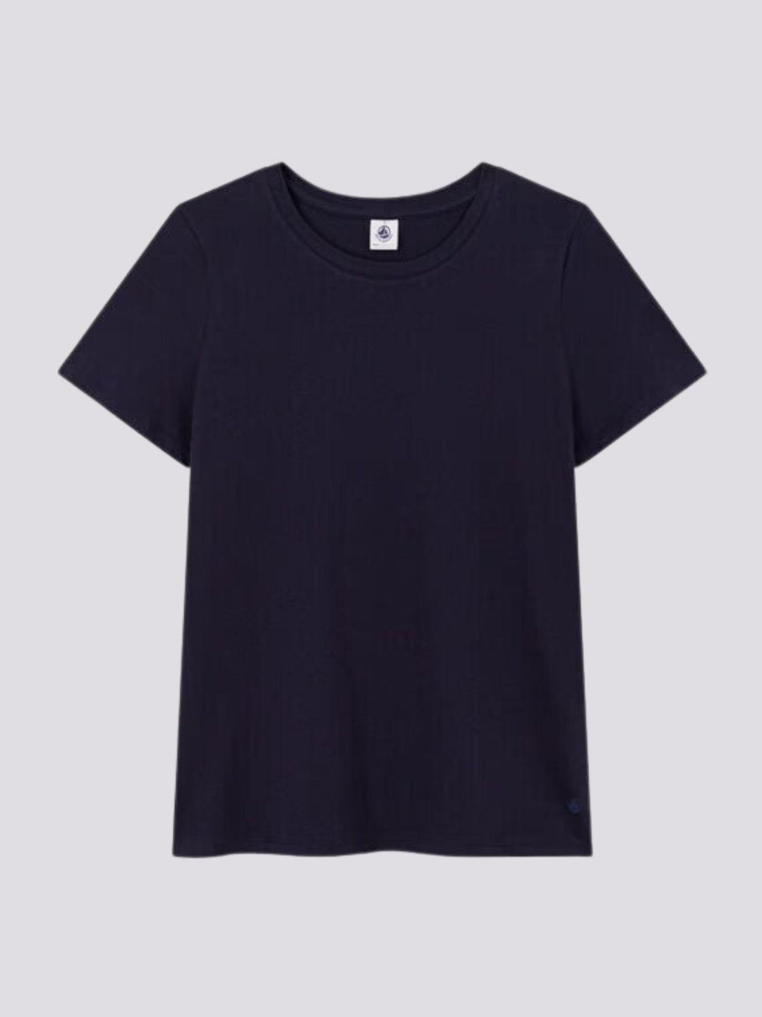 T-SHIRT LE DROIT GIROCOLLO IN COTONE DONNA A0A9I 03 PETIT BATEAU 