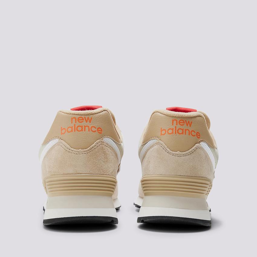 Sneaker 574 beige arancio U574HBO DBONE NEW BALANCE 