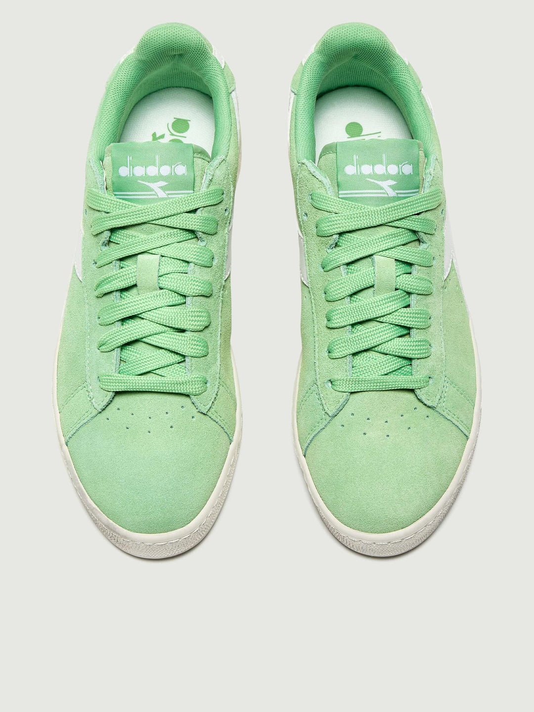GAME L LOW SUEDE WAXED verde pistacchio