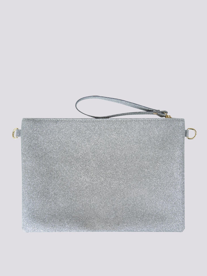 POCHETTE EASY GLITTER ARGENTO EASY - GLITTER ARGENTO BIMOR 