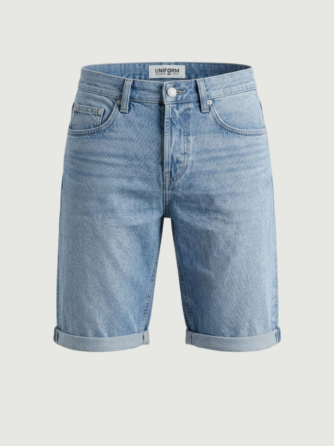 Jeans shorts sunny in cotone lavaggio chiaro SUNNY014 B3 UNIFORM 