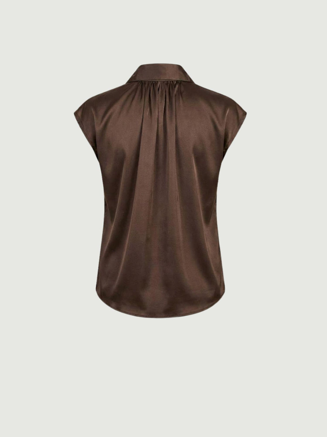 Camicia maniche corte cioccolato 4428 CIOCCOLATO ANDREA MORANDO 