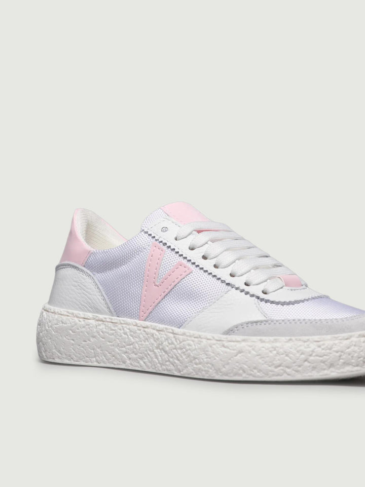 Sneaker Atena bianca e rosa SBITEK PI V2 