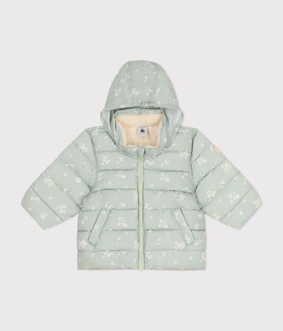 Piumino multicolor con cappuccio ritraibile e stampa A0B44 01 PETIT BATEAU 