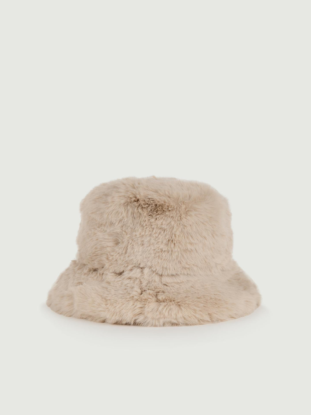 CAPPELLO BUCKET IN ECOPELLICCIA BEIGE CP4183 BEIGE ANDREA MORANDO 