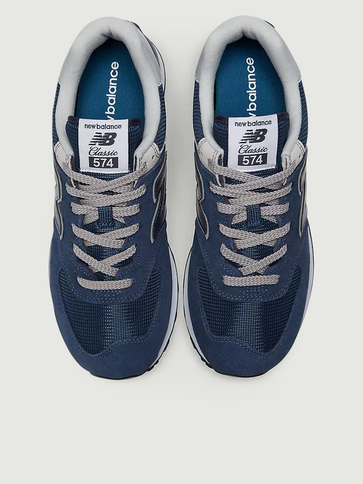 SNEAKER NEW BALANCE 574 BLU NAVY ML574EVN D NEW BALANCE 