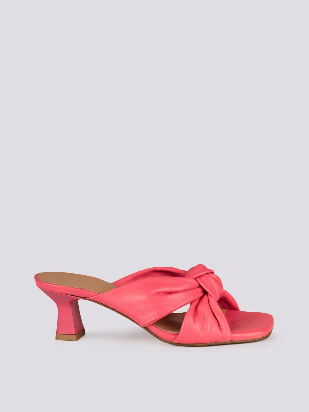 Sabot in pelle fucsia con nodo 840-58 FUXIA ANDREA MORANDO 