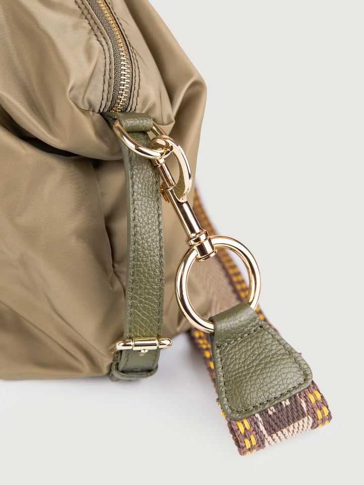 BORSA IN NYLON VERDE MILITARE CARRY CARRY VERDE MILITARE BIMOR 