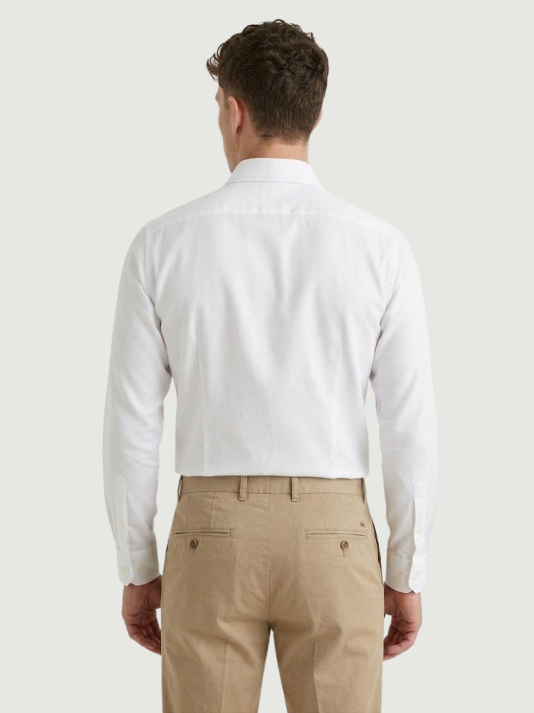 Camicia in tessuto performance bianca PERFORMANCE BIANCO ANDREA MORANDO 