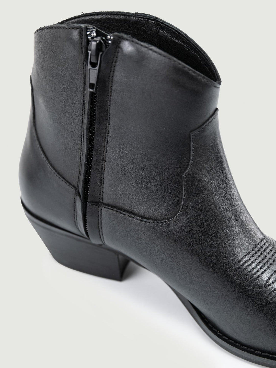 TEXANO IN PELLE  NERO 1914 CRUST-NERO ANDREA MORANDO 