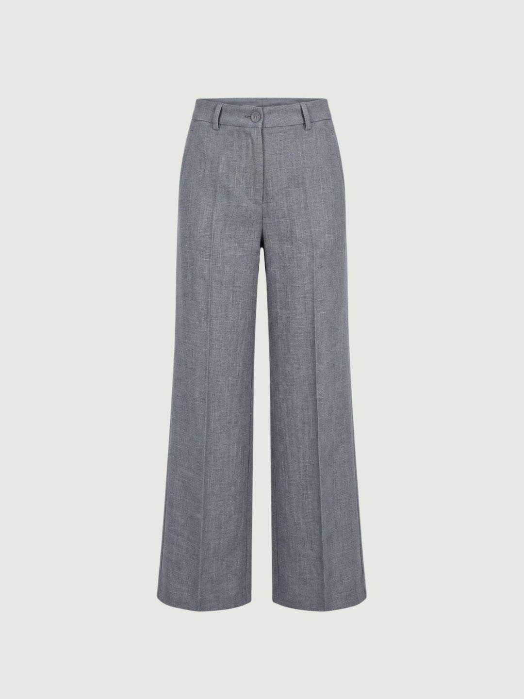 Pantalone sartoriale a palazzo grigio denim 0636OR JEANS ANDREA MORANDO 