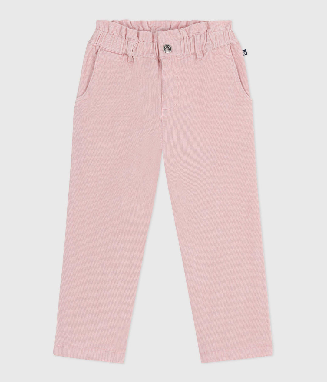 PANTALONI IN VELLUTO ROSA A0ECN 02 PETIT BATEAU 