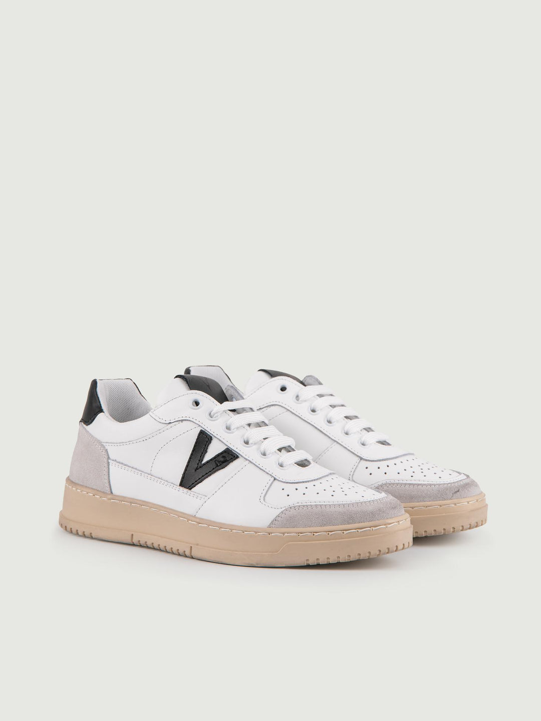 SNEAKER COLLEGE DETTAGLI NERI SUCOL NE V2 