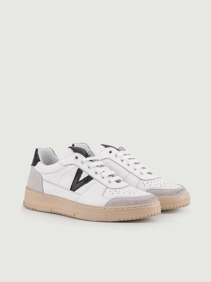 SNEAKER COLLEGE DETTAGLI NERI SUCOL NE V2 