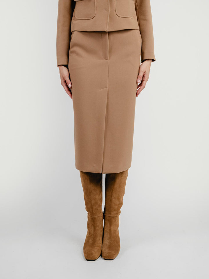 GONNA LONGUETTE CAMMELLO 3565 B 0718 ANDREA MORANDO 