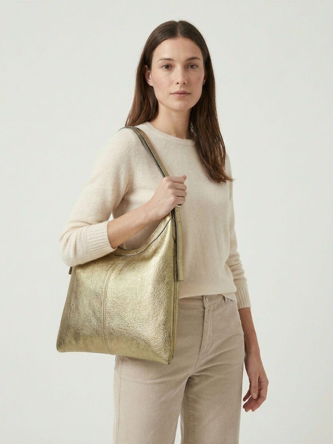 Borsa Paloma in pelle oro PALOMA ORO ANDREA MORANDO 