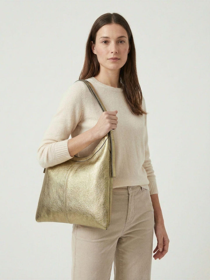 Borsa Paloma in pelle oro PALOMA ORO ANDREA MORANDO 