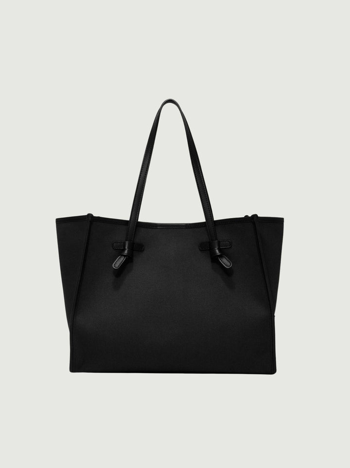 Shopping Marcella grande in canvas nera BS 6850/COMM CNV-SE 4250 GIANNI CHIARINI 