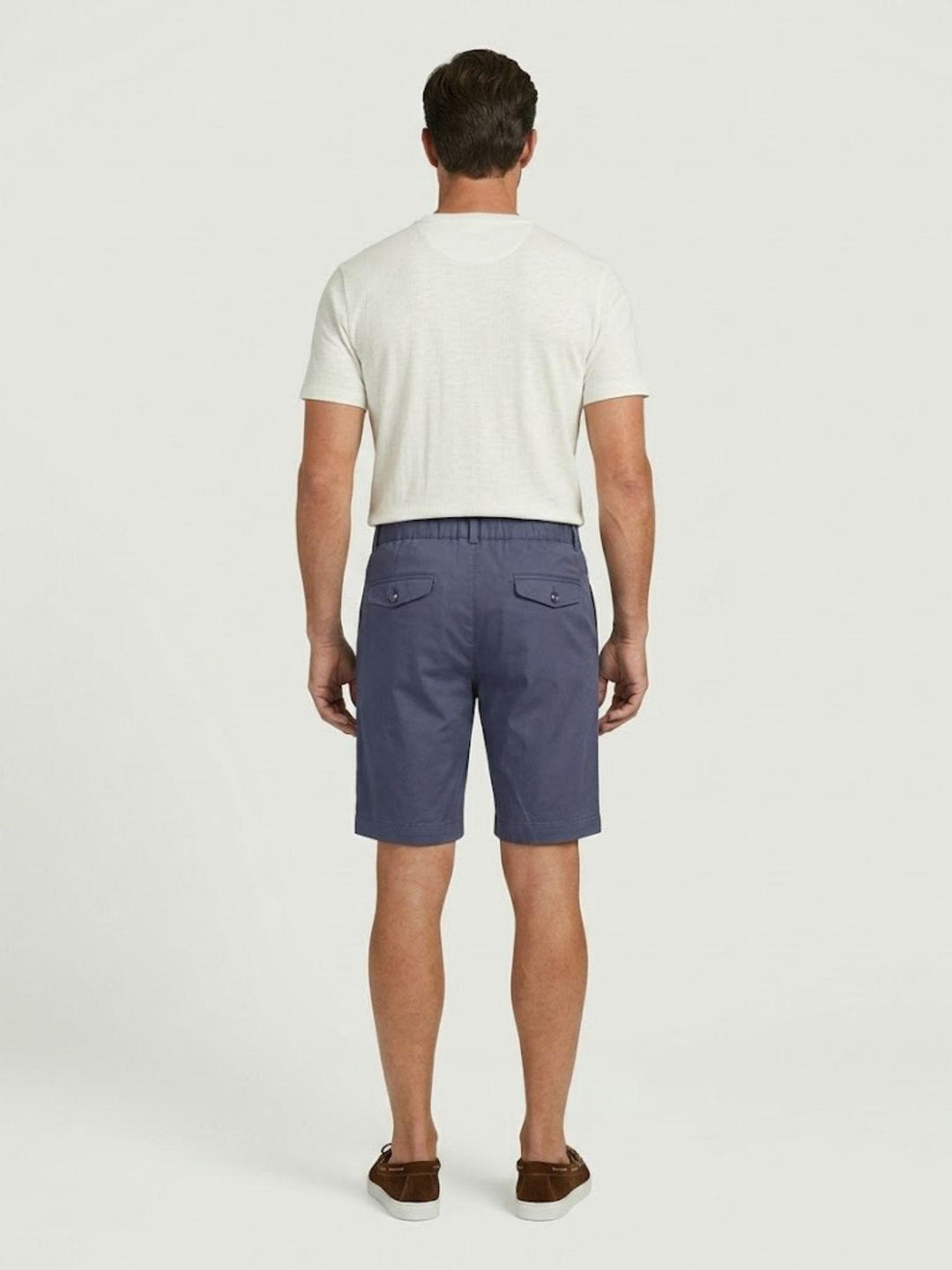 Bermuda in tessuto tecnico stretch navy BU26S47BEPA1423TECH 200 ANDREA MORANDO 