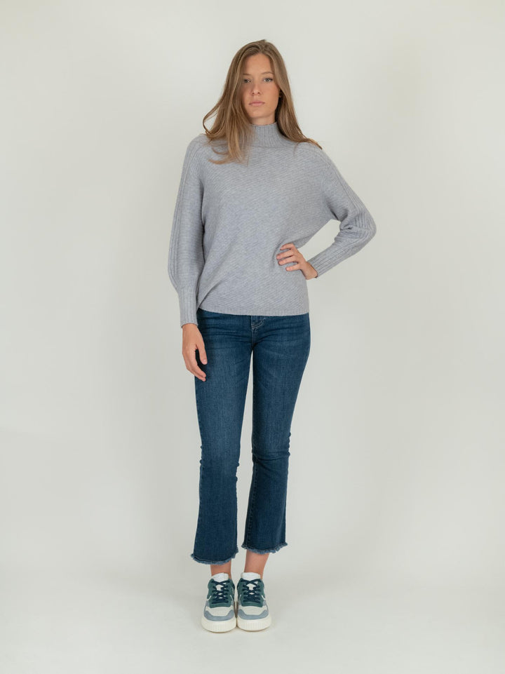 JEANS 5 TASCHE SFRANGIATO DENIM SCURO 6826/26 DENIM SCURO ANDREA MORANDO 