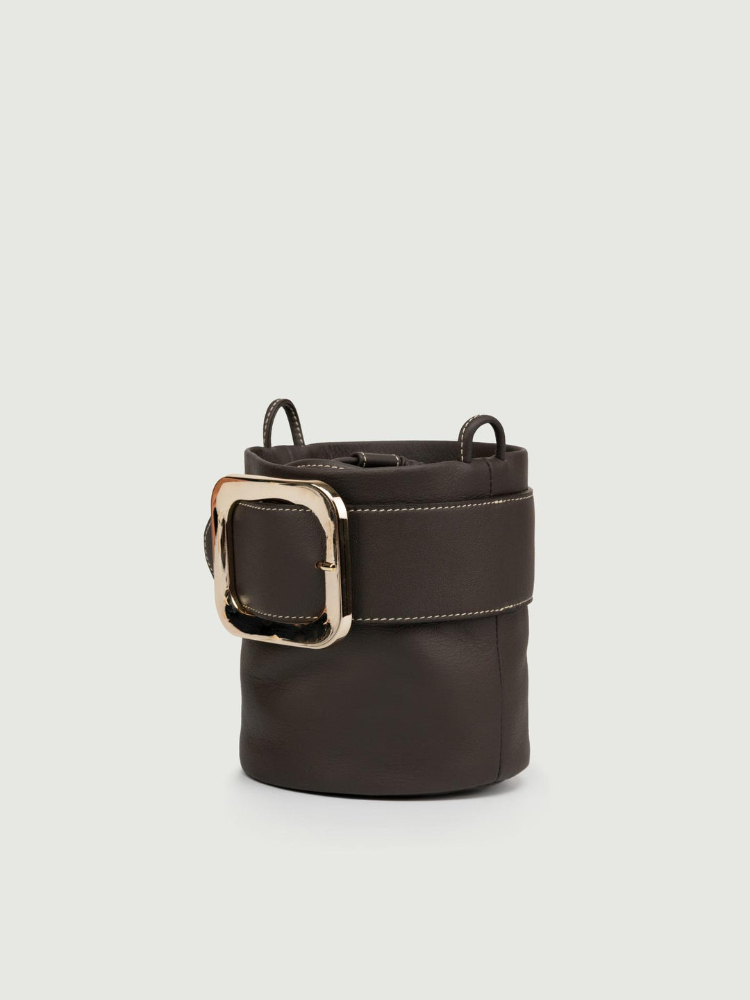 SECCHIELLO KATE IN PELLE TESTA MORO KATE T.MORO BIMOR 
