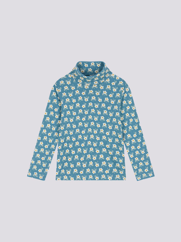 DOLCEVITA FANTASIA A FIORI IN COTONE BAMBINA A08P4 13 PETIT BATEAU 